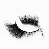 Clacive-1 Pair Natural Mink Eyelashes Handmade Soft Long False Eyelash Thick Winged Cat Eye Fake Lashes Beauty Makeup Lash Extension