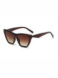 Clacive-Geometric Sun Protection Sunglasses Accessories