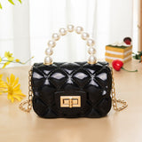 Clacive Yellow Fashion Patchwork Solid Chain Strap Crossbody Bag