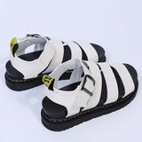 Clacive - White Casual Patchwork Solid Color Round Comfortable Out Door Shoes