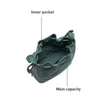 Clacive  Autumn And Winter New Fashion Niche Underarm Bucket Women Large Capacity Shoulder Crossbody Bag Drawstring Design