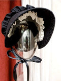Clacive Spring Autumn Winter Hats Women Hats  European Medieval Vintage Hepburn Elegant British Bonnet Hat Cotton And Linen Bucket Hats