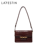Clacive Handbag Fashion Original  New Crocodile Pattern Leather Purse Shoulder Messenger Bag Luxury Designer Women Brand