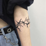Clacive 1Pc Arm Branch Waterproof Temporary Tattoo Stickers Men Women Hand Back Personality Cool Art Fake Tattoos Gothic Tattoo Sticker