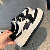 Clacive Women's Sneakers Korean Spring New  Platform Flat Casual Canvas Sports Shoes Vulcanize Tennis Basket Lolita Fashion
