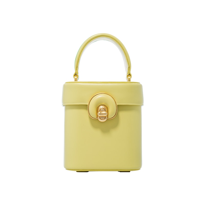 Clacive Design Leather Women's Bag  New High-Quality Shoulder Chain Messenger Bag Women's All-Match Portable Bucket Bag