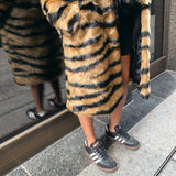 Fall outfits  Fur Coat Winter Ladies Thick Long Coat Turn Down Plush Warm Faux Rabbit Fleece Fur Jacket Teddy Coat Woman 2022 New