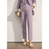 Clacive   Spring Summer Women Suit Sold Separately Offical Lady Lapel Solid Blazer Women Suit Pants Female Shorts 12140122