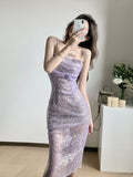 Clacive New Sequined Prom Dresses Women Sexy Slim Pleated Strapless Long Dress Party Evening Ladies