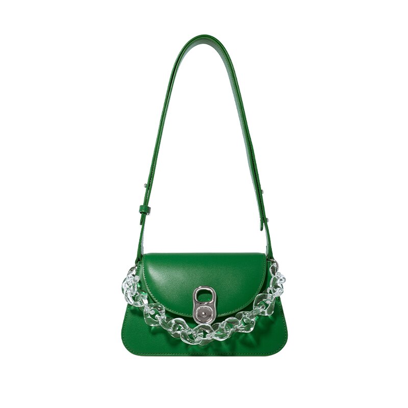 Clacive Original  New Trendy Spring And Winter Popular Shoulder Handbag All-Match Chain Messenger Small Square Bag Fashion