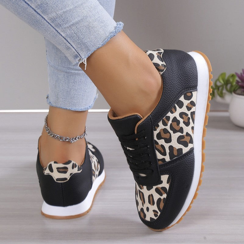 Clacive - White Casual Sportswear Daily Patchwork Round Comfortable Out Door Sport Running Shoes