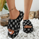 Clacive - Blue Casual Patchwork Round Comfortable Wedges Shoes